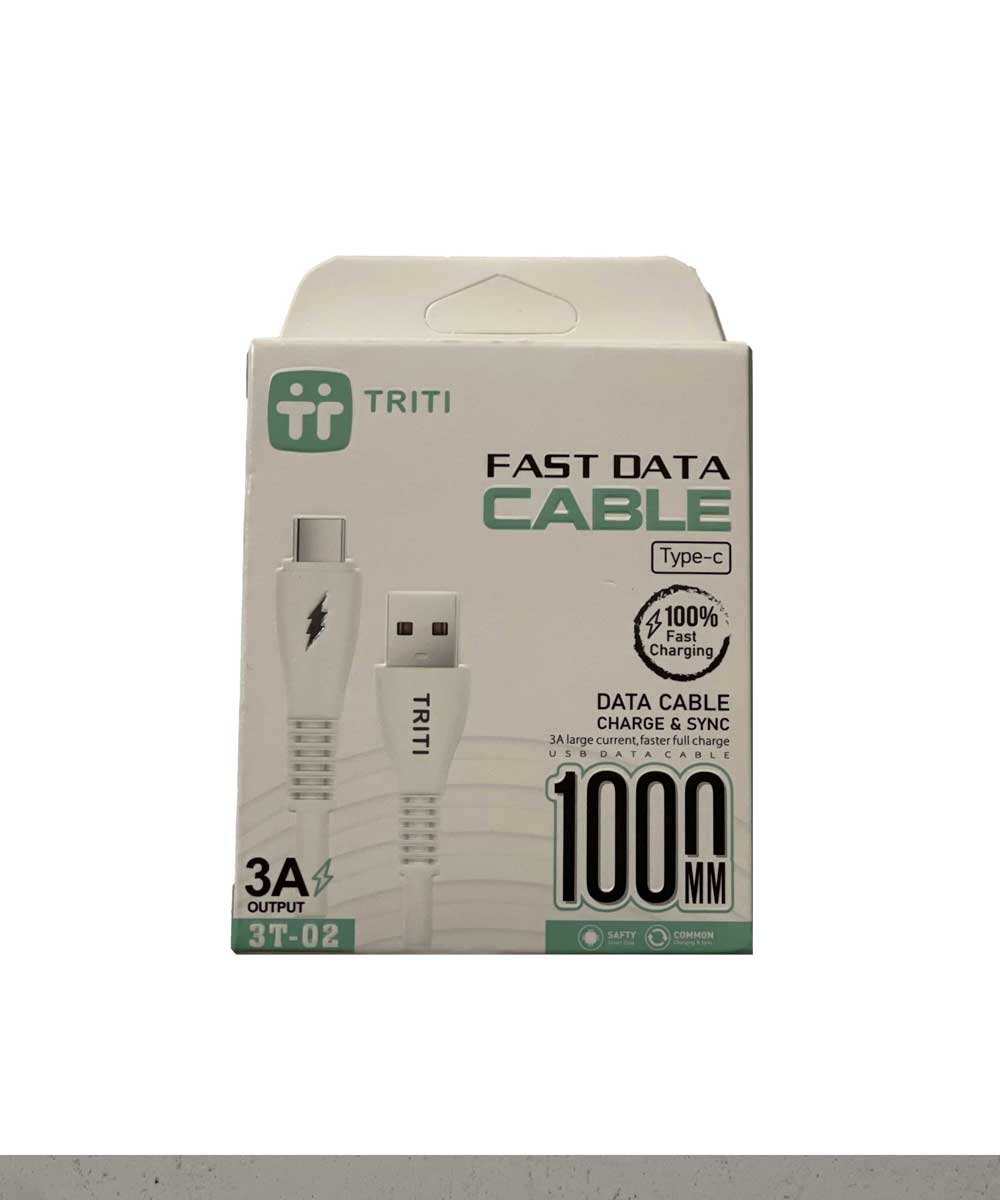 کابل شارژ تایپسی تریتی TRITI مدل 3T-02 کابل شارژ تایپسی تریتی TRITI مدل 3T-02