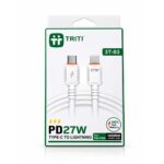 کابل شارژ سریع تایپ‌سی به لایتنینگ تریتی TRITI مدل 3T-03