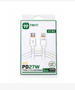 کابل شارژ سریع تایپ‌سی به لایتنینگ تریتی TRITI مدل 3T-03