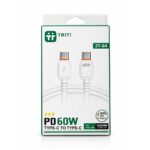 کابل شارژ سریع تایپ‌سی به تایپ‌سی تریتی TRITI مدل 3T-04