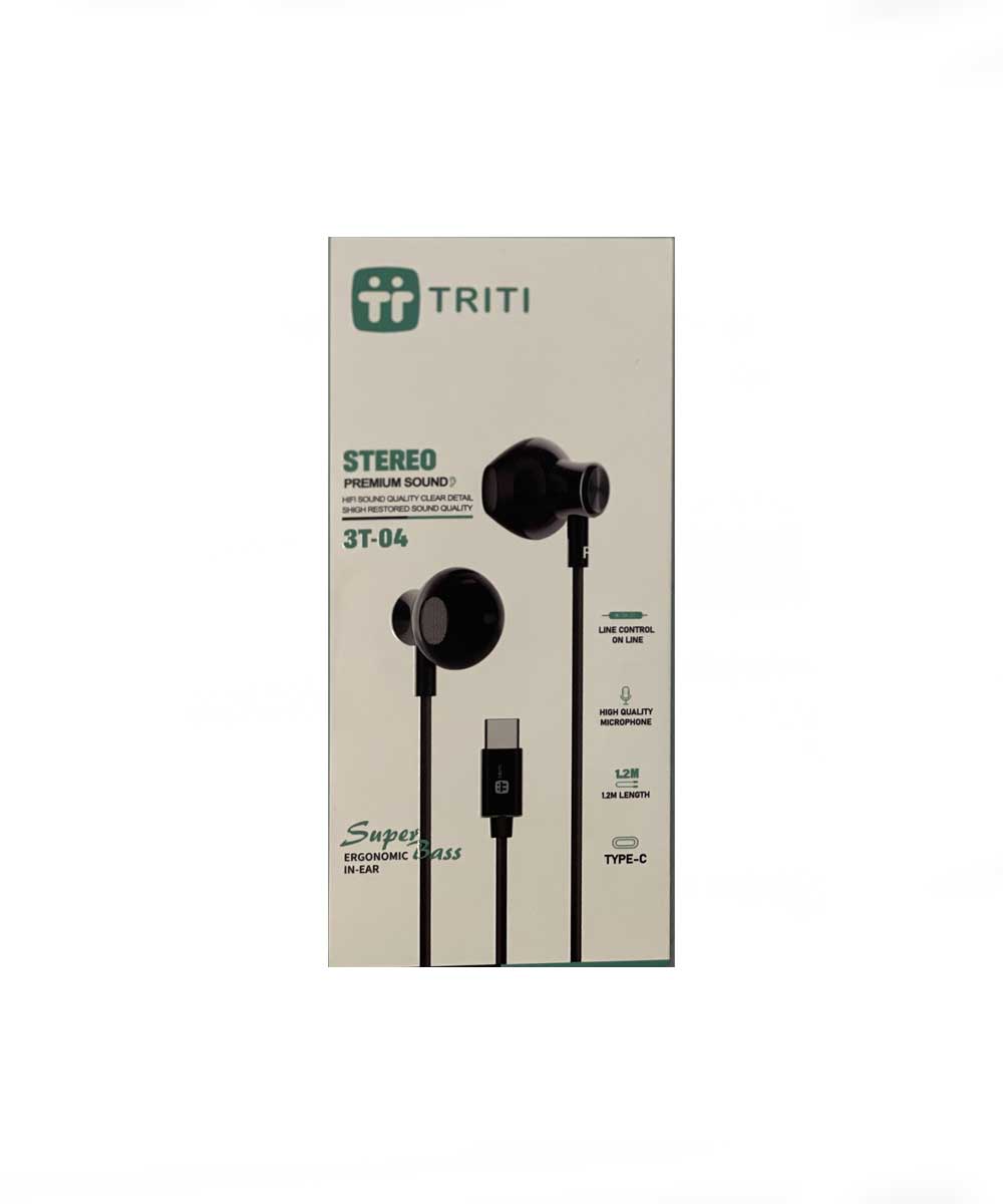 هندزفری سیمی تریتی TRITI مدل 3T-04 هندزفری سیمی تریتی TRITI مدل 3T-04