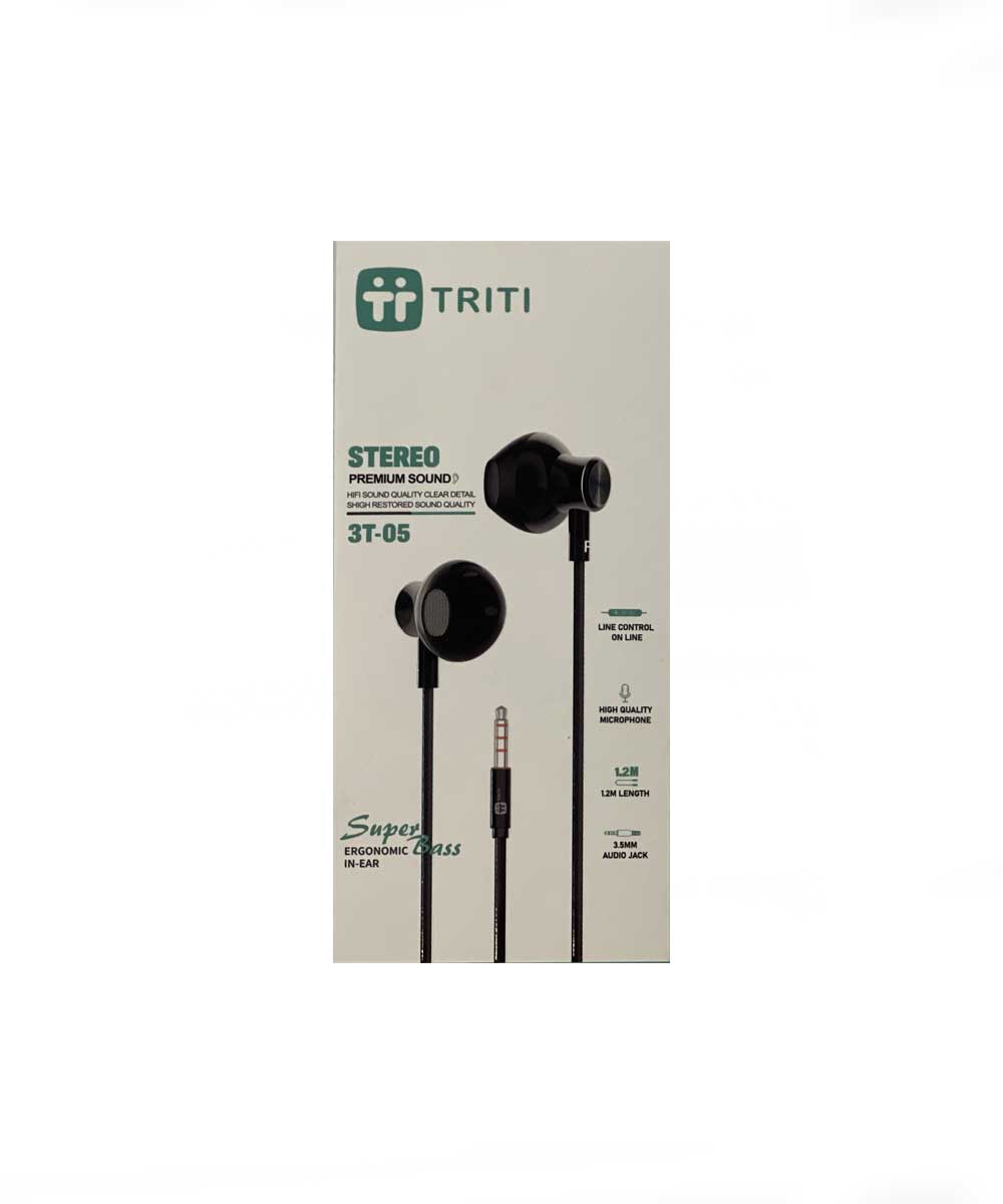 هندزفری سیمی تریتی مدل 3T-05 هندزفری سیمی تریتی مدل 3T-05