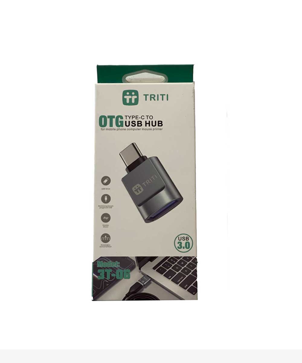 مبدل OTG تایپسی به USB تریتی مدل 3T-06 مبدل OTG تایپسی به USB تریتی مدل 3T-06