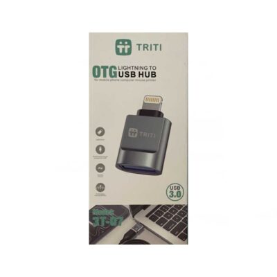 مبدل OTG لایتنینگ به USB تریتی مدل 3T-07