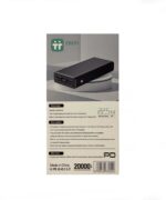 پاوربانک 22.5 وات تریتی مدل 3T-1 ظرفیت 20000 میلی آمپر ساعت