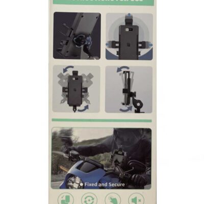 پایه نگهدارنده گوشی موبایل دوچرخه و موتورسیکلت تریتی مدل 3T-101