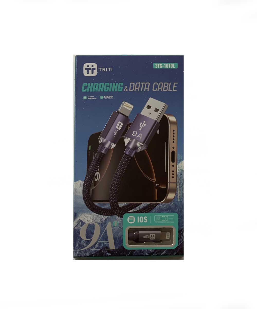کابل شارژ و دیتا USB به لایتنینگ تریتی مدل 3TG-1010L کابل شارژ و دیتا USB به لایتنینگ تریتی مدل 3TG-1010L
