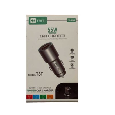 شارژر فندکی خودرو تریتی TRITI مدل T3T