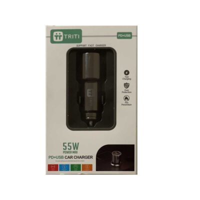 شارژر فندکی خودرو تریتی TRITI مدل T3T