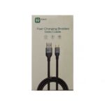 کابل شارژ بافته‌شده USB به تایپ‌سی تریتی TRITI مدل TS-01