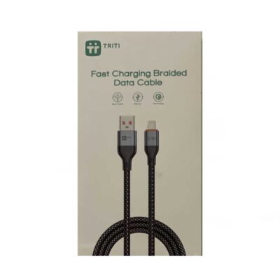 کابل شارژ بافته‌شده USB به لایتنینگ تریتی مدل TS-02