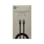 کابل شارژ بافته‌شده تایپ‌سی به لایتنینگ تریتی مدل TS-04